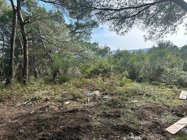 Urbanisiertes Grundstück mit Meerblick in Tivat – Mrčevac, 1602 m² — photo 6